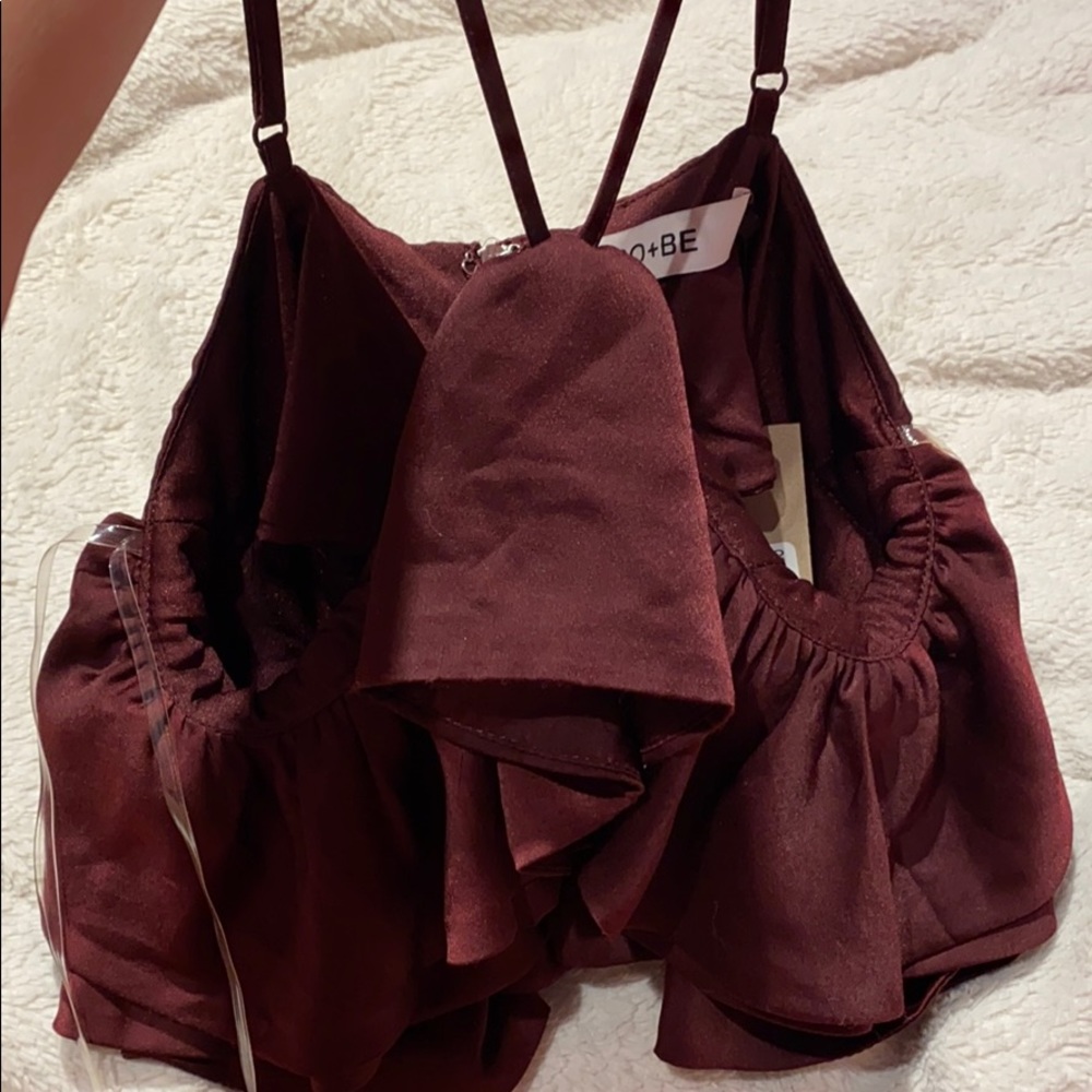 Do & Be (Molly & Zoey) Ruffle Layered Strappy Top